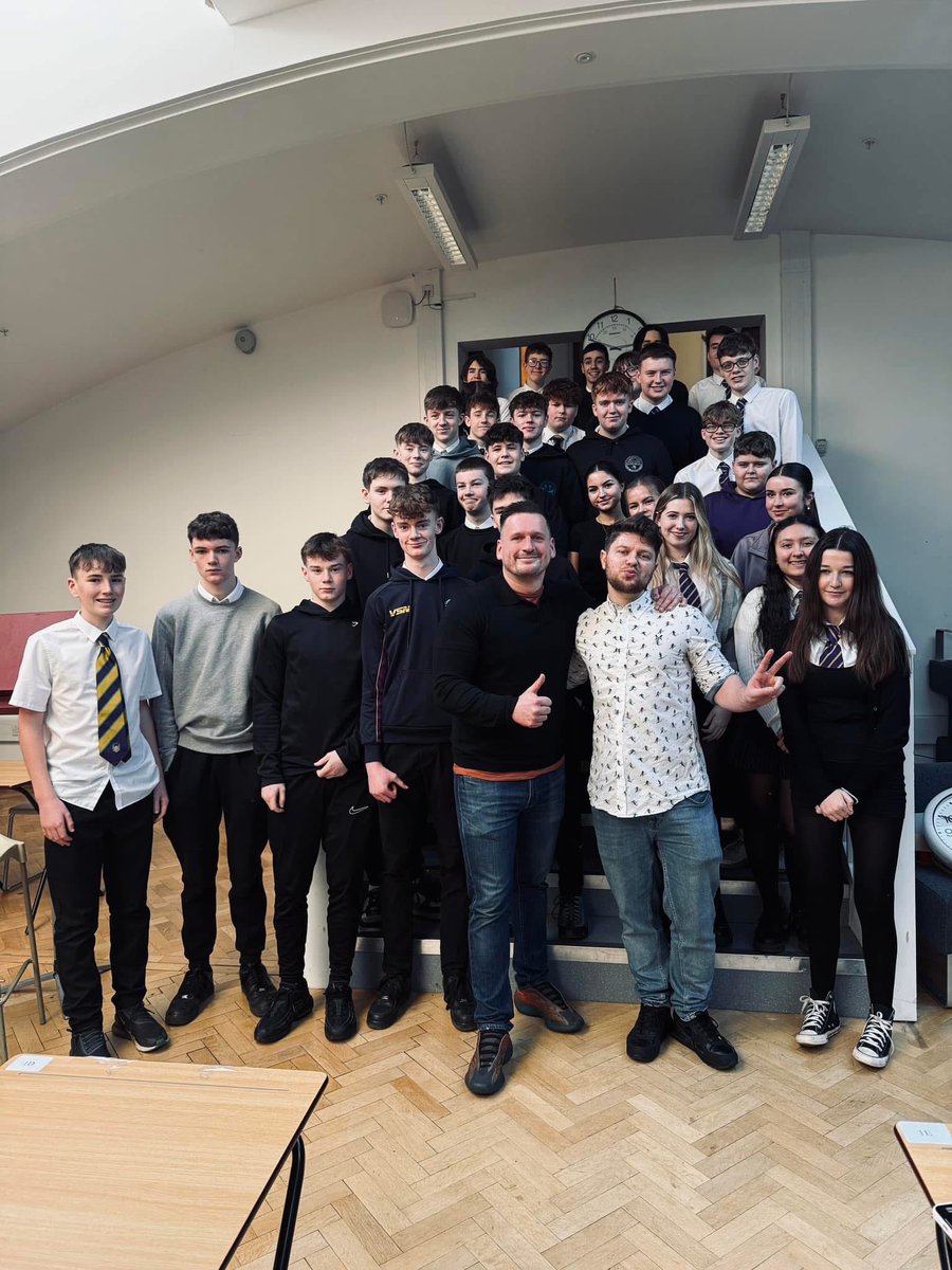 Brandon and Mark from Tempura visited the N5 Business Management students in Marr College today, presenting information on their award-winning business in preparation for the SQA Assignment research. The students really enjoyed your visit today and are excited to find out more