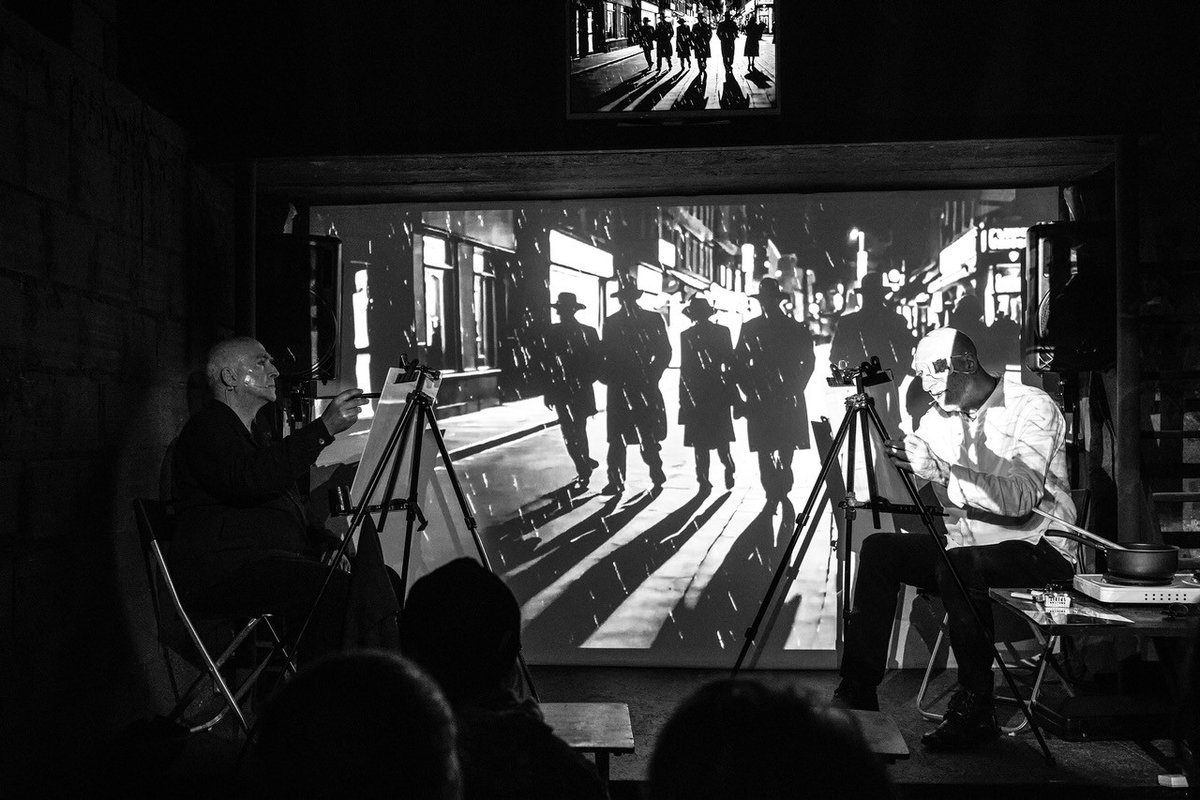 Counterculture Creative client Richard Strange and artist Antonio Olaio are showing 'The Black Square',  a powerful new multi-media work on the ownership of memories.
The Black Square is at the Courtyard Theatre, London, from January 21st to February 2nd. tinyurl.com/3t4u2d77