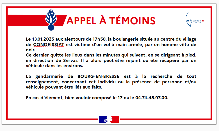 Gendarmerie de l'Ain tweet media