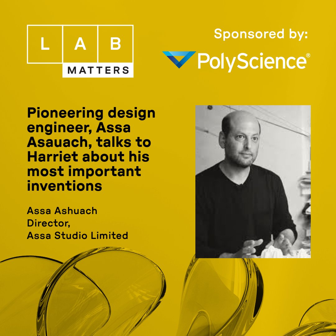 LABINNOVATIONS's tweet image. Lab Matters episode 2 is here — listen now!

In this episode, pioneering design engineer Assa Ashuach joins Harriet Gould to discuss some of his most significant inventions.

Got some free time? Give Assa&apos;s episode a listen 👉 bit.ly/42dDGJU

#LabMatters