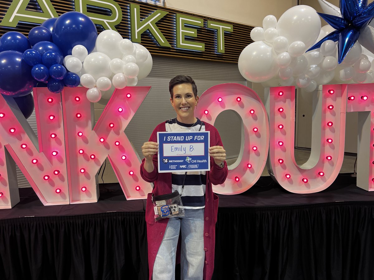 CreightonAlumni's tweet photo. In 2023, a Facebook post from an Iowa meteorologist and Creighton alum led Emily Belden Bond, BA'08, to discover she had Stage II breast cancer. Learn more about Belden Bond's story. ➡️ https://t.co/2mcVJ3rL8r https://t.co/RhPtHs5krC