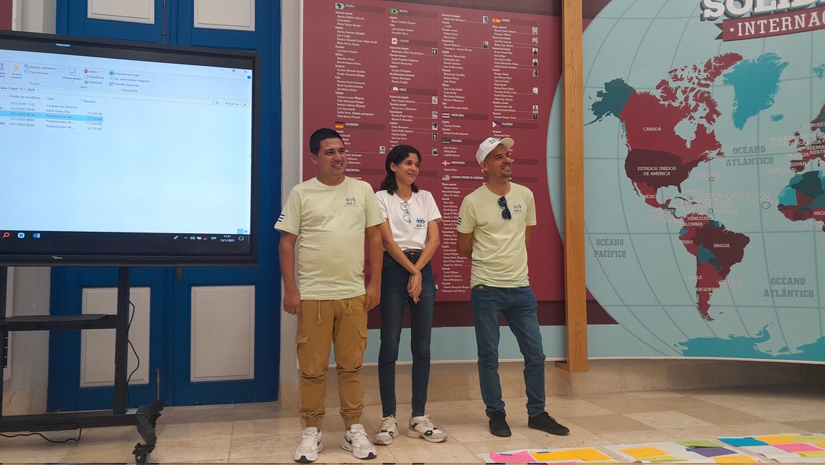FlorayFaunaMtz's tweet photo. Se presentan resultados de trabajo en el cumplimiento de los objetivos del Proyecto AbE-C durante su ejecución en la Empresa Flora y Fauna Matanzas.
#ffmat #abec https://t.co/QGfrMO2IzI