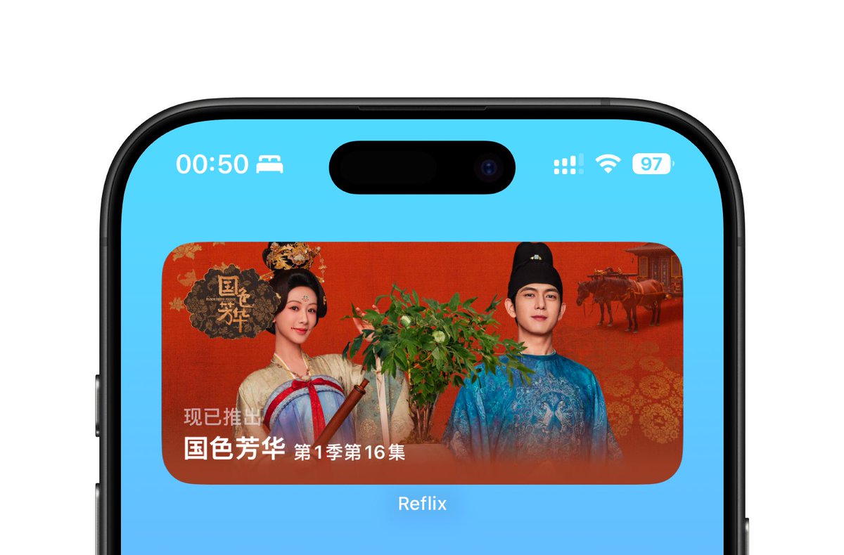 MagicableGroot's tweet image. 有了小组件 追新电视剧很方便就能知道资源库中有没有更新了