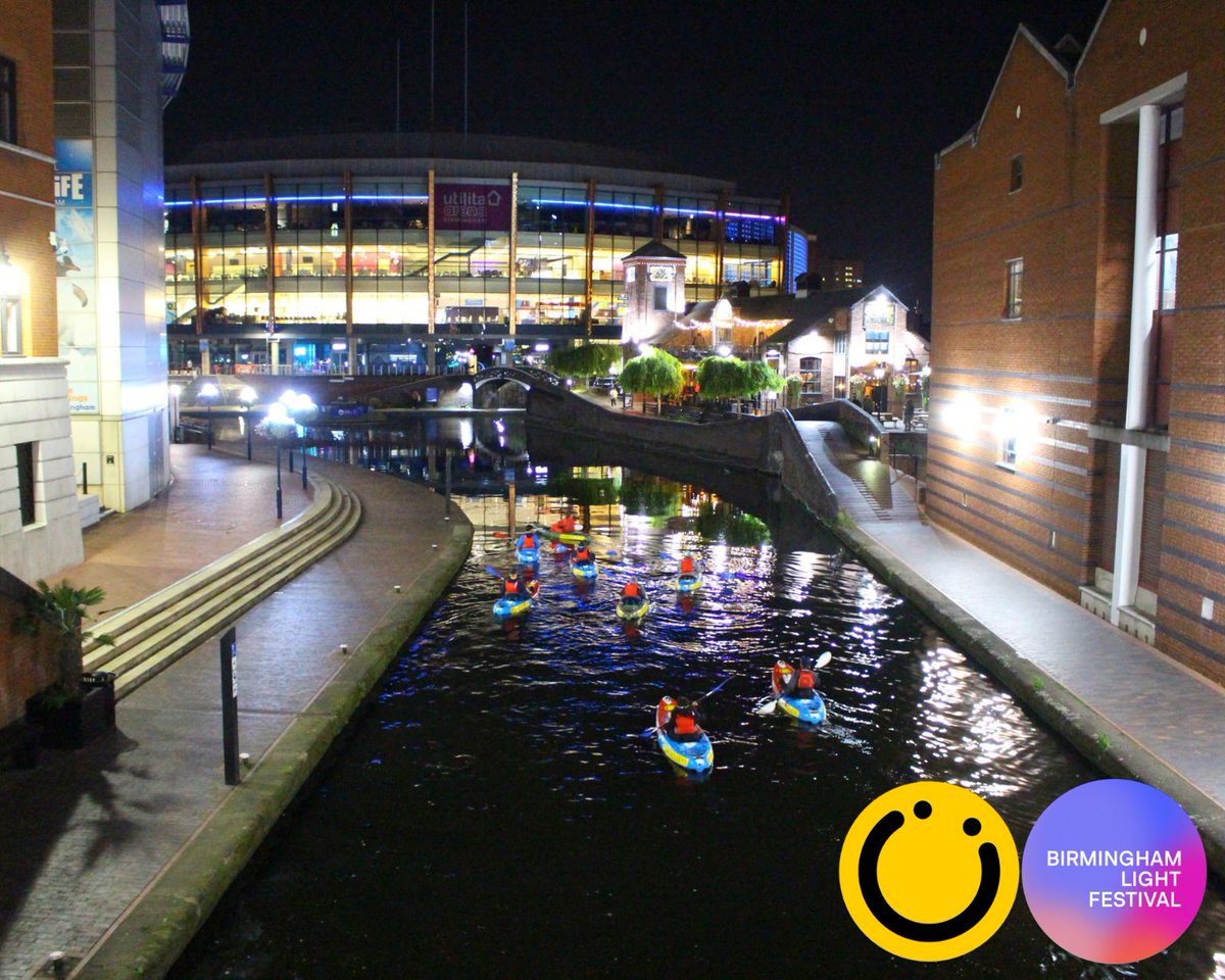 BhamRoundhouse's tweet image. We are excited to announce that we are part of the Birmingham Light Festival this Feb!
🎶Bringing the Light with @TheCBSO and @canalrivertrust, 19th February.
🕯️Candlelit tours, Thursday 20th February.
🎉Kayaking by Night, Thursday 20th February.
roundhousebirmingham.org.uk/birmingham-lig…
