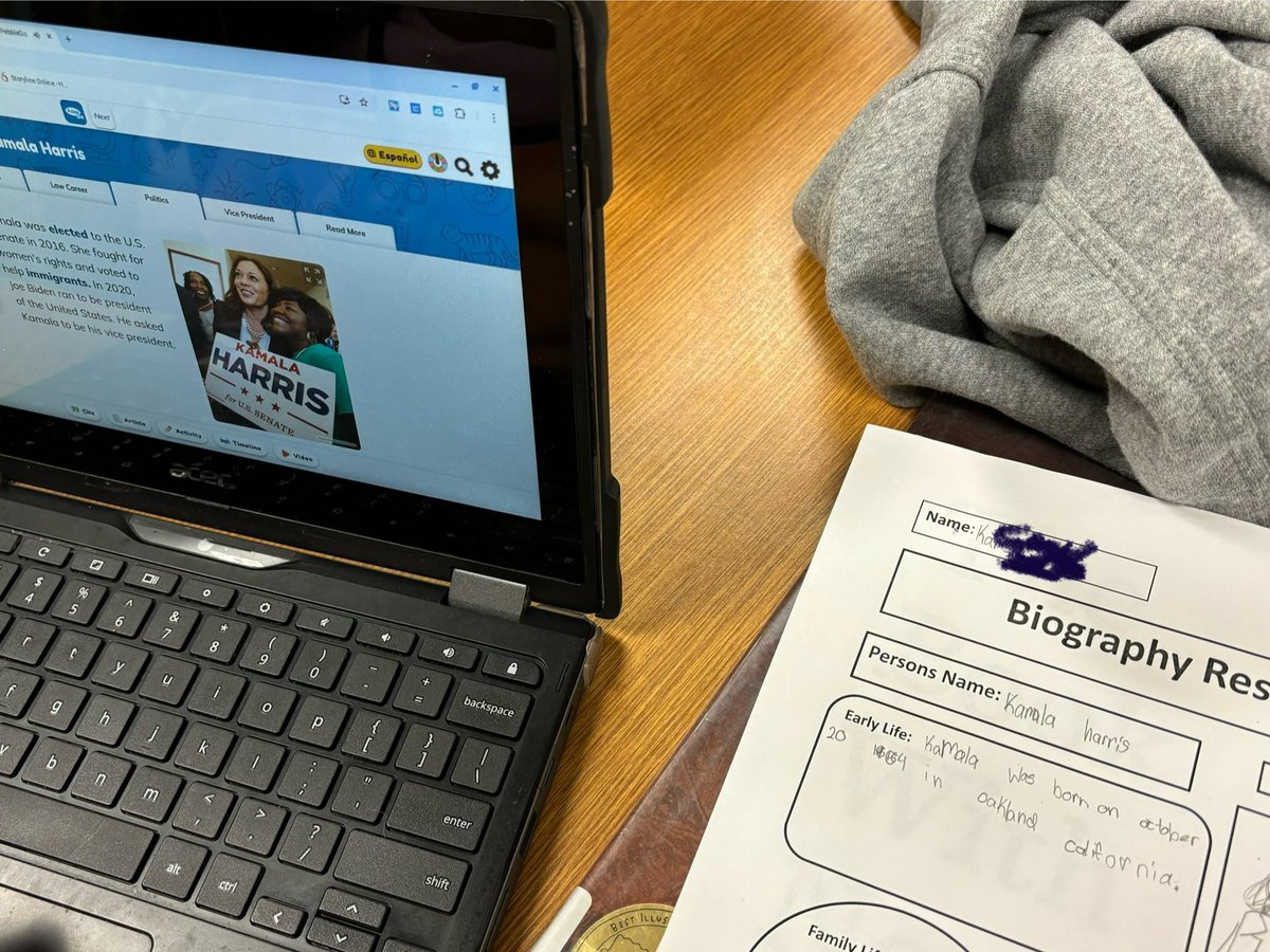 Ss in <a href="/LaurieCorrNPSD/">Laurie Corradetti</a> started their biography research unit by enjoying Martin’s Big Words(on his actual birthday) by <a href="/RappaportDoreen/">Doreen Rappaport</a> and <a href="/BryanCo39521932/">Bryan Collier</a> . Then we used #PebbleGo by <a href="/CapstonePub/">Capstone 📚</a> to start our research!