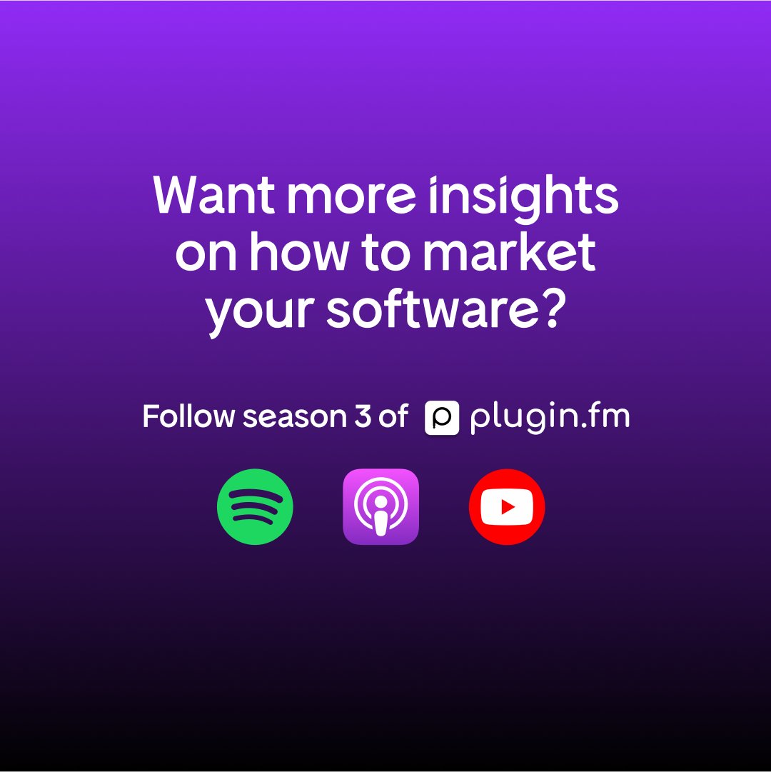 freemius's tweet photo. Surveys π 1:1 calls π Social DMs π¬
"These simple tactics beat any analytics dashboard."
π£ Episode 1 of @pluginfm season 3 with our CMO @ClemmRusty is out β donβt miss it!
Link in comments π https://t.co/xp7FZKIyN6