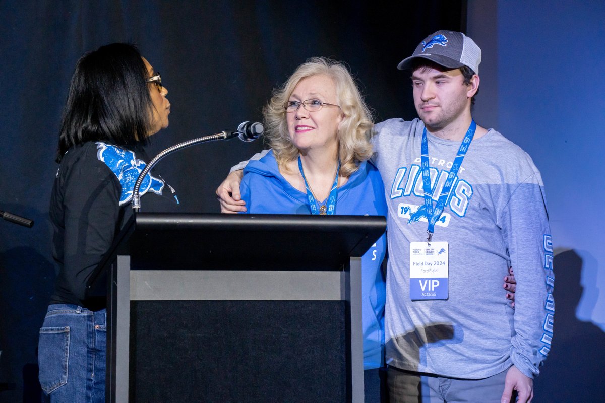 GameOnCancerDET's tweet image. At Field Day, we honored Shawn Doll: a cancer survivor, advocate &amp;amp; tireless volunteer who touched countless lives. His legacy lives on through his family’s continued support for #GameOnCancer. Thank you, Shawn—you’ll always be part of our family. 💙 #HenryFordHealth