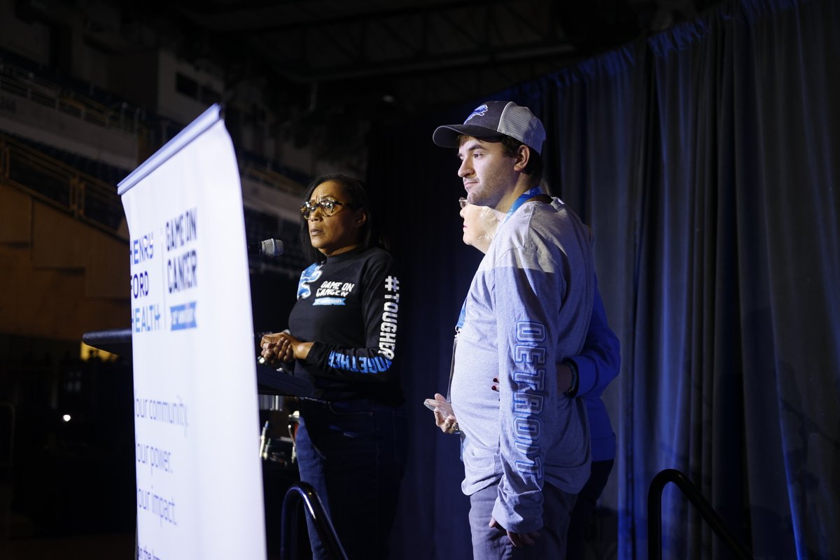 GameOnCancerDET's tweet image. At Field Day, we honored Shawn Doll: a cancer survivor, advocate &amp;amp; tireless volunteer who touched countless lives. His legacy lives on through his family’s continued support for #GameOnCancer. Thank you, Shawn—you’ll always be part of our family. 💙 #HenryFordHealth