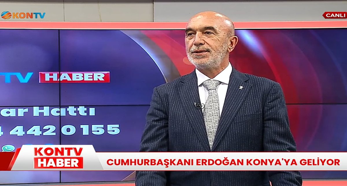 TV42 ve KONTV ekranlarında yayınlanan ana haber bültenlerine katılarak 8. olağan il kongremizin son hazırlıklarını paylaştık.

Cuma günü bayram havasında gerçekleştireceğimiz kongremizde Genel Başkanımız, Cumhurbaşkanımız Sayın Recep Tayyip Erdoğan'ı ağırlayacağız.

Saat 14.00'da