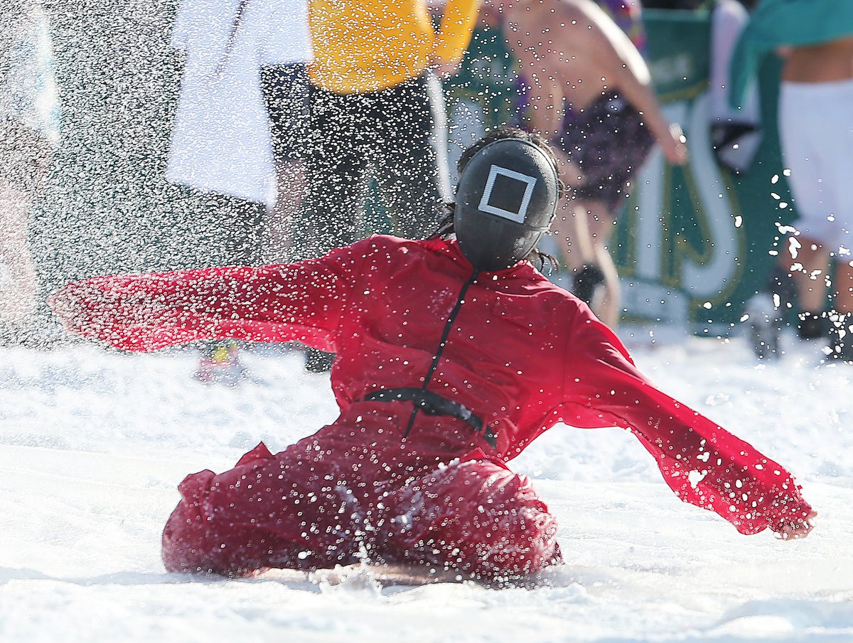 Dan Janisse (@dan_janisse) on Twitter photo Some brave souls participating in the 11th Annual Windsor-Essex Polar Plunge Campaign Launch slip-and-slide event <a href="/StClairCollege/">St. Clair College</a> Some brave souls participating in the 11th Annual Windsor-Essex Polar Plunge Campaign Launch slip-and-slide event <a href="/StClairCollege/">St. Clair College</a>
