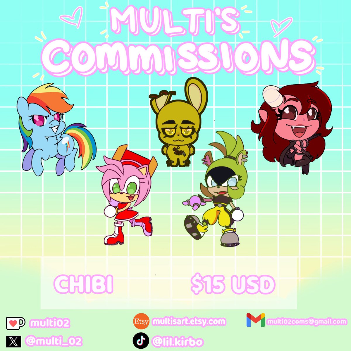 Multi (COMMISSIONS OPEN) tweet media