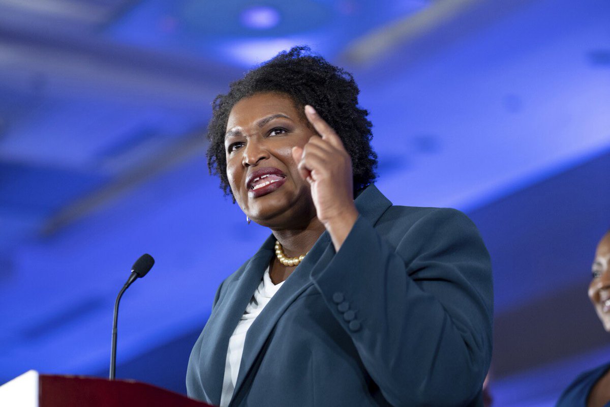 BREAKING; Pro-Stacey Abrams groups fined $300,000 after admitting they broke Georgia campaign finance law #gapol  apnews.com/article/ethics…