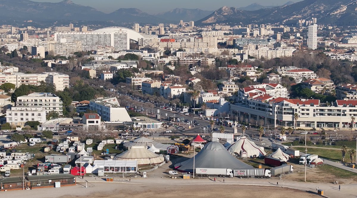 DronePicturesfr's tweet photo. PLAGES DU PRADO ET HIPPODROME BORÉLY
Tournage documentaire autour du cirque à l'occasion de la #BIAC 2025
Vous avez un projet audiovisuel ? Contactez-nous ⤵️

💻https://t.co/hE04Da7lI2
☎️06.4619.49.26
#dronemarseille #marseilledrone #photodrone #photomarseille #prestationdrone https://t.co/BzzcVpK6Zj