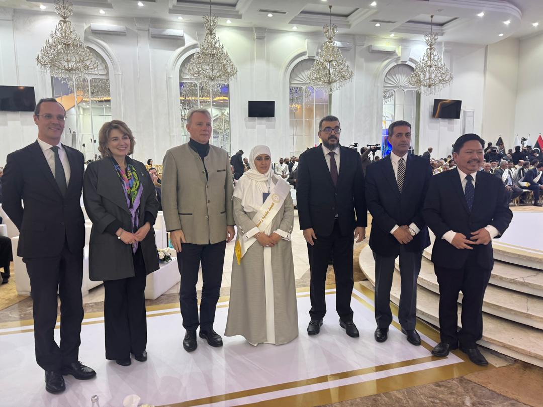 Sophie Kemkhadze (@sophiekemkhadze) on Twitter photo Congratulations to Ms. Zayra Al Magtouf, 🇱🇾's first woman mayor of Zelten! Ms Al Magtouf's election is not just a victory for her municipality but a significant step forward for all of Libya.
<a href="/UNDP/">UN Development</a> is ready to support her and all elected women in municipal council positions
#SDG5 Congratulations to Ms. Zayra Al Magtouf, 🇱🇾's first woman mayor of Zelten! Ms Al Magtouf's election is not just a victory for her municipality but a significant step forward for all of Libya.
<a href="/UNDP/">UN Development</a> is ready to support her and all elected women in municipal council positions
#SDG5