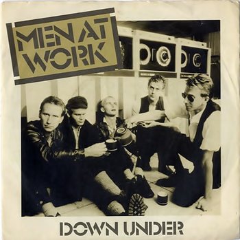 77MASH's tweet image. #OnThisDay, 1983, #MenAtWork - "DOWN UNDER" #Billboard´s #1 - #80s