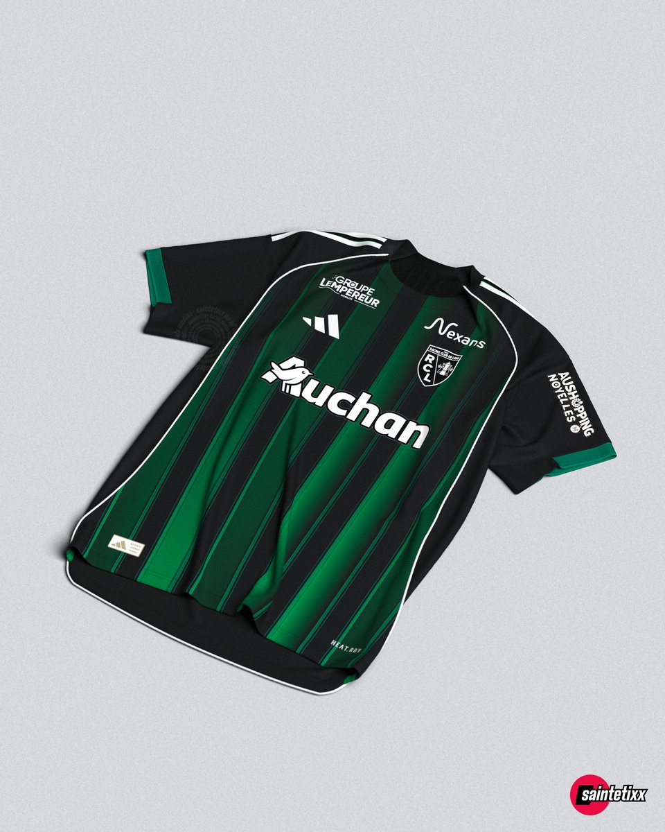 RC Lens · Away concept
(Finalement, je préfère cette vue.)
C'est parti pour les premiers concepts du RCL avec Adidas. Y'a de quoi faire 👀
Merci à tous ceux qui partageront 💚