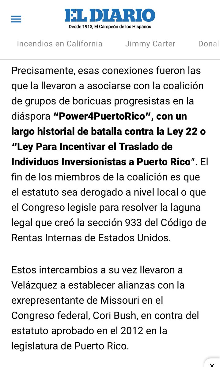 Pwr4PuertoRico's tweet image. Gracias por tu liderazgo y trabajo, @VDanielaV eldiariony.com/2025/01/15/con…