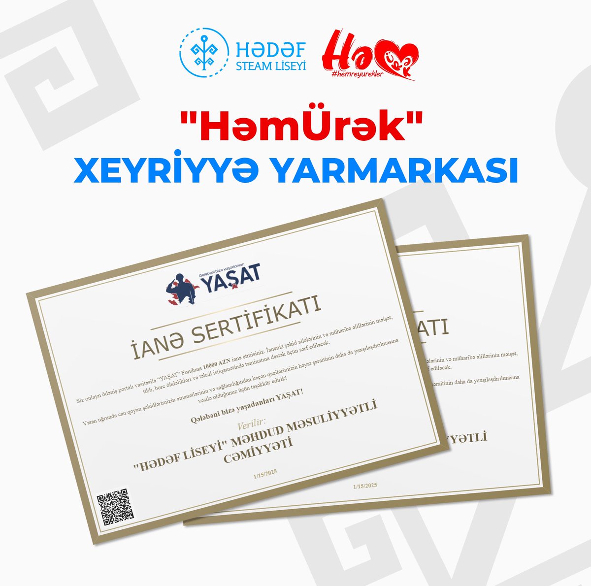 Şəhid və qazilərimizi unutmadıq və unutdurmarıq!
#yaşatfondu