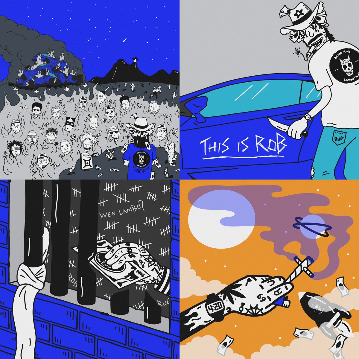 drop_cowboy's tweet image. New RugArt is coming.. 🔥

Which one is your favorite so far? 👀