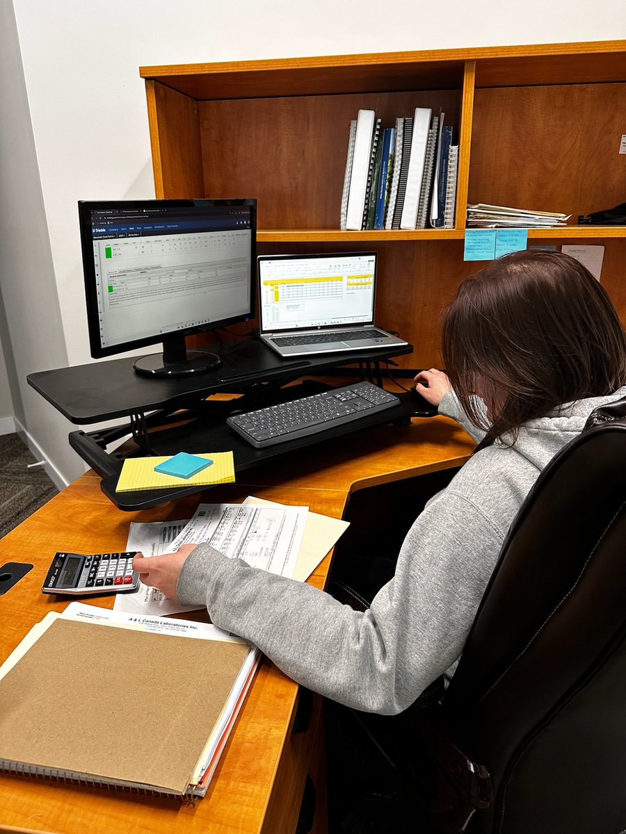 All soil test reports have been received and our team is analyzing the results to provide crop plans, spreadsheets, and easy reference tractor binders to summarize farm fertility for spring! 

#soilfertility #agriculture #agronomy #cropproduction