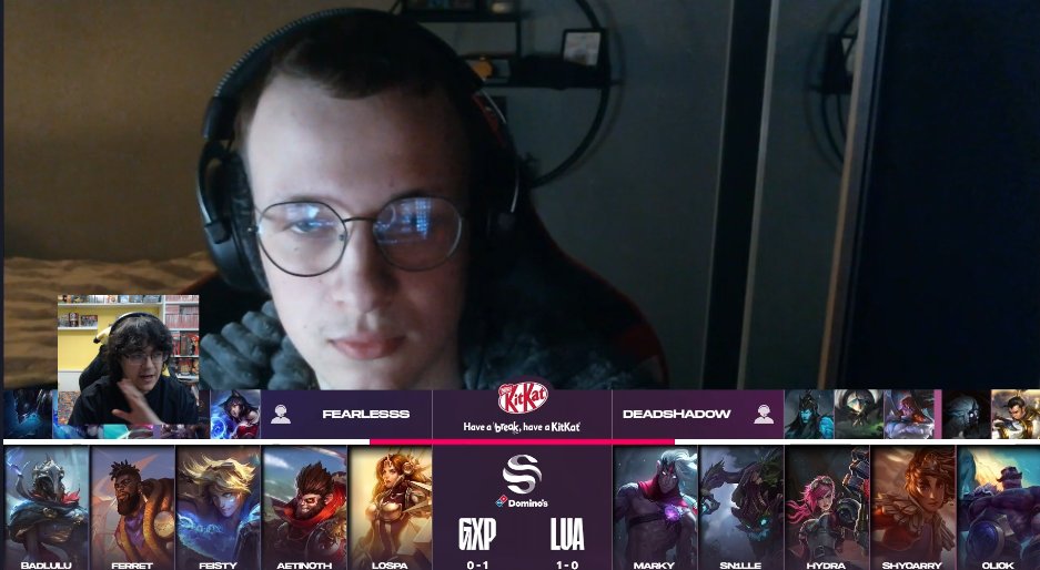 ToadAmarillo's tweet photo. Empezamos la jornada con un Amumu angle desperdiciado pro parte GIANTX. Objetivamente mejora al Wukong #Pecheada
#SuperligaDominos!
https://t.co/yAqkdPhCA5 https://t.co/SfMfq5qOeS