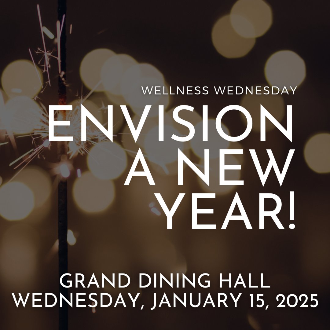 Envision a New Year by building your own vision board in Grand today during lunch!