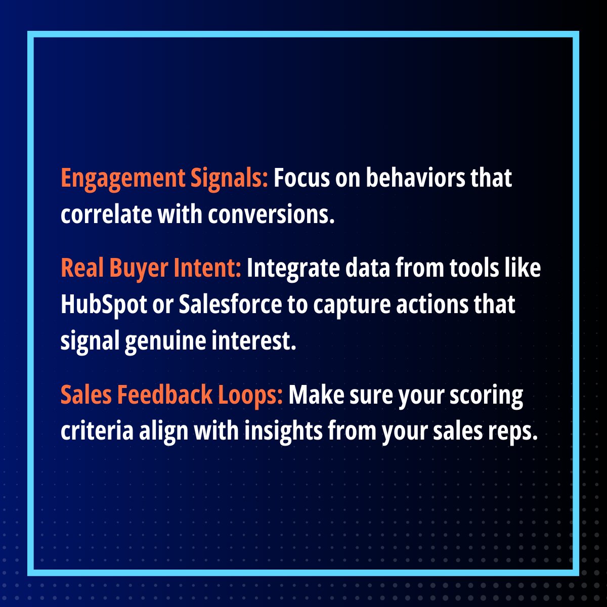automationcomp's tweet image. Not all leads are created equal, yet too many teams chase cold prospects while hot leads cool off. Lead scoring changes the game—ranking prospects by engagement, intent, and fit so your sales team focuses on what matters: conversions: bit.ly/4gw3lSz #TheAutomationCompany