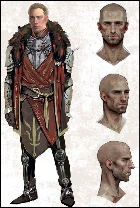 dailydragonage's tweet photo. Concept Art of the Advisors of Dragon Age Inquisition https://t.co/8micNfuGEh