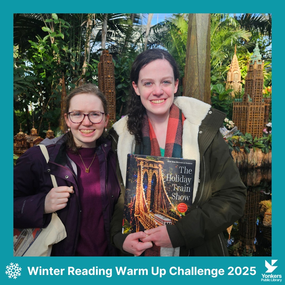 mhacyonkers's tweet image. 📚 Join the @yonkerslibrary for their Winter Reading Warm-Up Challenge! 

It is open to all ages - Read as many books as you can before March 15.

#WinterReading #YonkersPublicLibrary #ReadToWin #BookLovers #Prizes #ReadingChallenge #Yonkers #Library