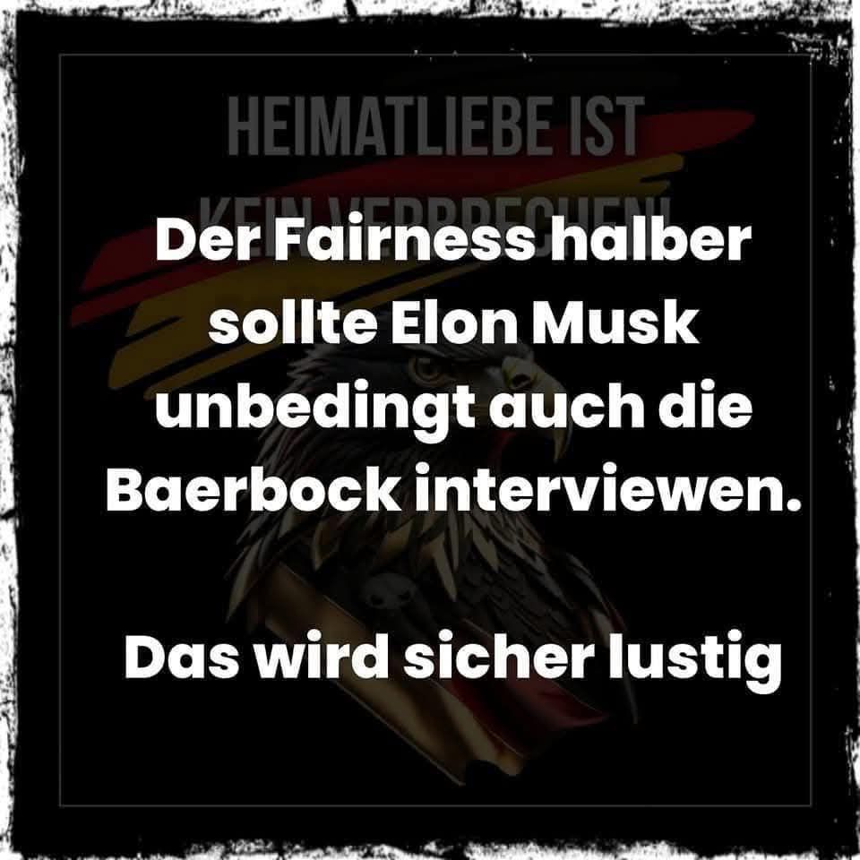 Das wäre der Renner des Jahres... Comedy pur.