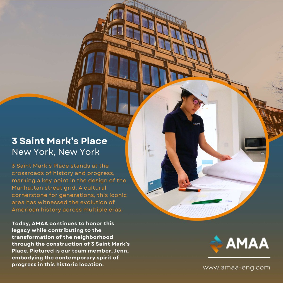 amaasociates's tweet image. Project Update as of January 2025 - 3 Saint Mark’s Place is currently under development! We’re grateful for the opportunity to shape the future of this iconic location. 

#NYCDevelopment #NYCArchitecture #AMAA #ManhattanDevelopment #NewYorkCity #StructuralEngineering