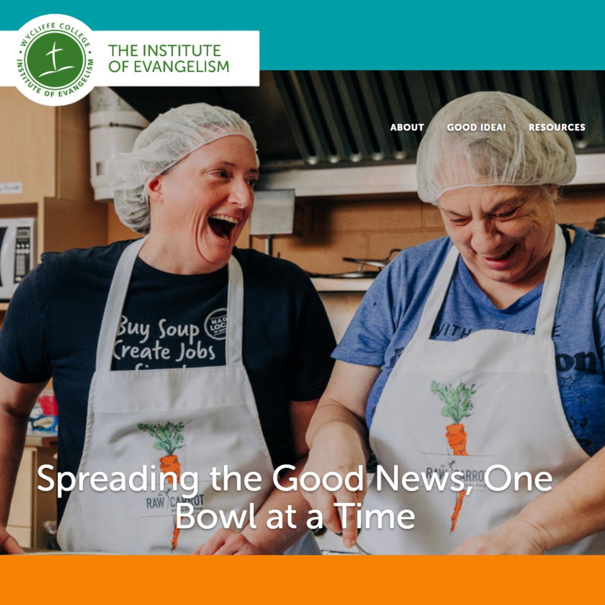 We’re thrilled to share Rev. Ryan Sim’s inspiring article from <a href="/Wycliffe_UofT/">Wycliffe College</a>  about The Raw Carrot. More than soup, we’re a ministry of love, inclusion, and meaningful employment for those on social assistance. Read and be inspired! 🙌institute.wycliffecollege.ca/2025/01/spread… #FaithInAction