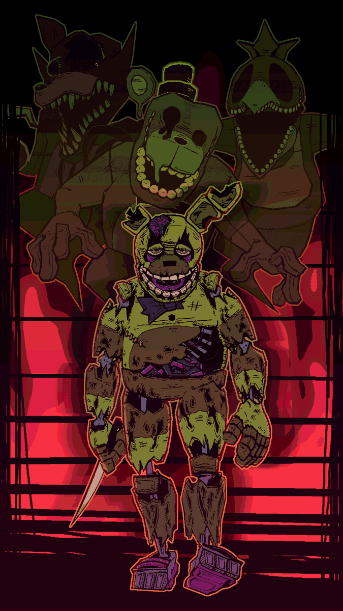 VibaPop's tweet photo. Working on 3! Switching it up a bit

#blender #FNAF https://t.co/pqKC06eyRV