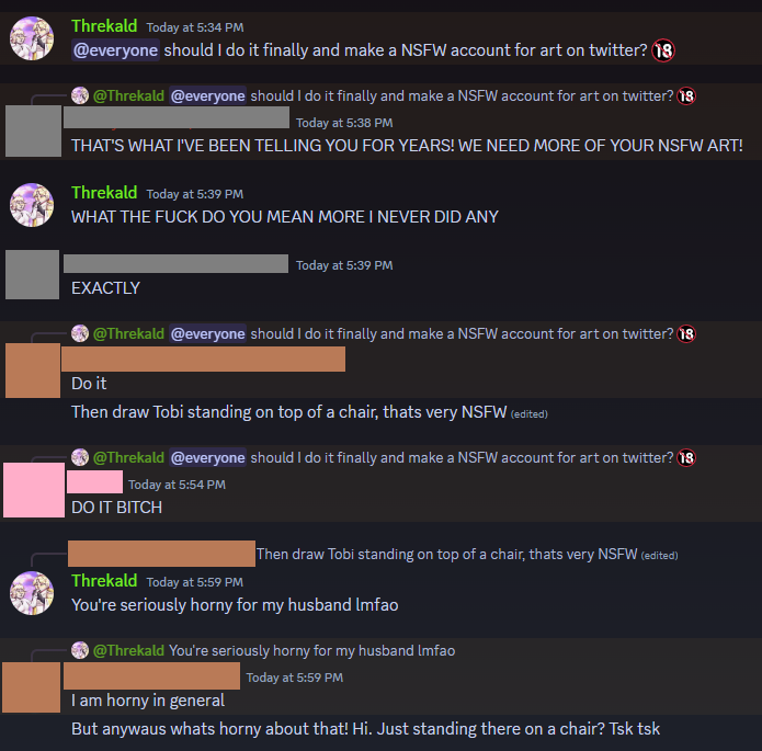 ArtByThrekald's tweet photo. I suppose the people have spoken 😭😭 Off I go to make one I guess! #nsfw #art #sendhelpplease
iamsuchafuckinggremlinisweartogod https://t.co/h3E41MiZhQ