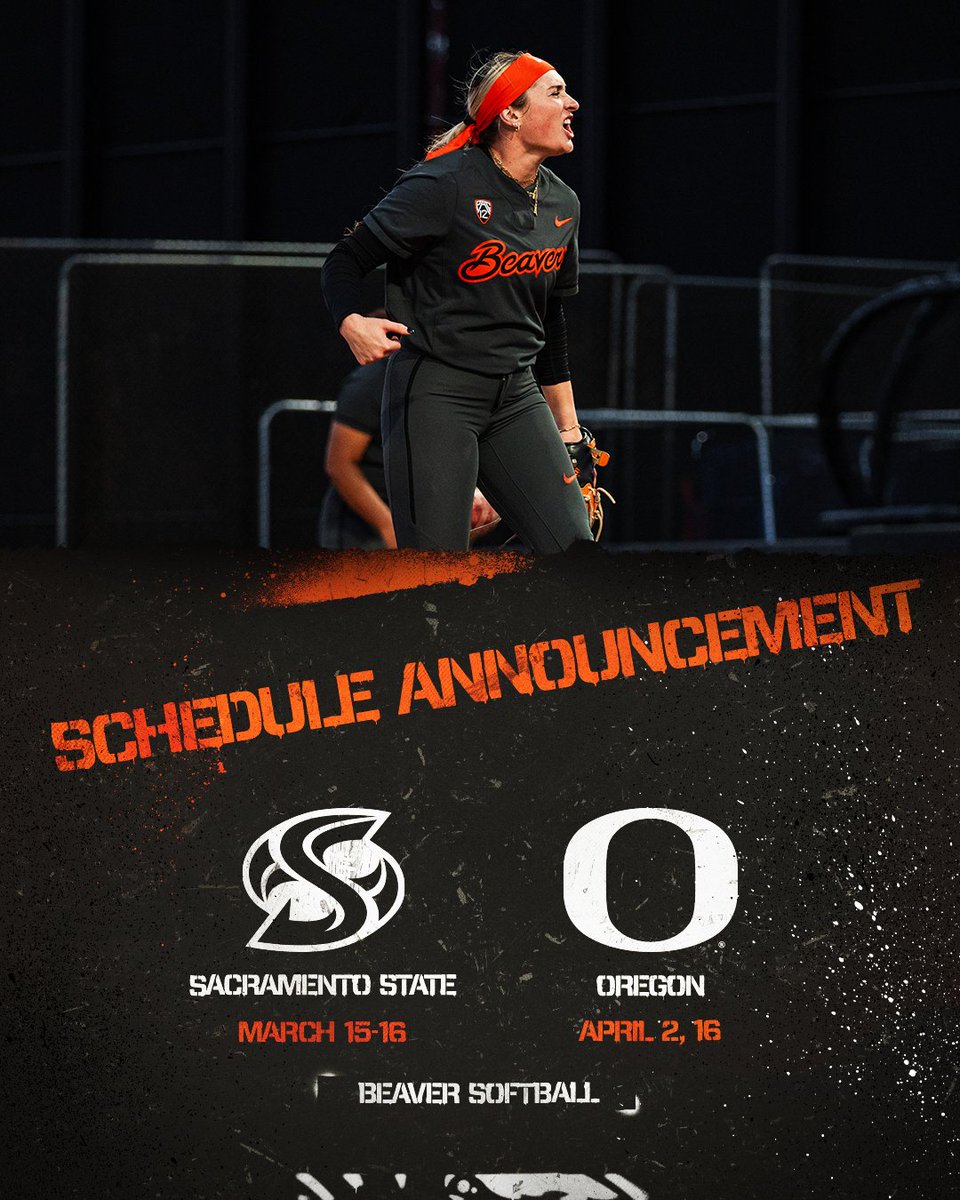 Here are 𝗙𝗜𝗩𝗘 more chances to see us at Kelly Field this season! 🙌

Join us for the Rivalry Series and a three-game set against Sacramento State here in Corvallis.

linktr.ee/BeaverSoftball
