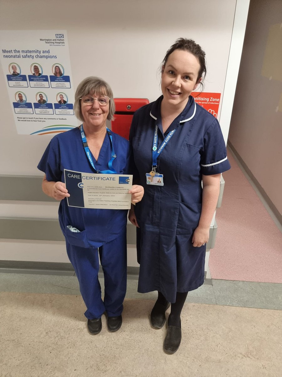 Clinical Education Team (@whhclinicaled) on Twitter photo Big well done to Michaela Simpson on completion of her care certificate, Michael works in Maternity, birth suite and is with her manager Charlotte 🎉 <a href="/dfhlincoln/">Deb Howard</a> <a href="/chelsea_hd2709/">Chelsea HD</a> <a href="/SoniaPDavis/">Sonia Davis</a> <a href="/DawnGrant63/">Dawn Grant 💙</a> <a href="/AilsaGJ/">Ailsa G-J🇬🇧🇪🇺🏳️🌈🇺🇦</a> <a href="/alikennah/">Ali Kennah</a> 🌟 Big well done to Michaela Simpson on completion of her care certificate, Michael works in Maternity, birth suite and is with her manager Charlotte 🎉 <a href="/dfhlincoln/">Deb Howard</a> <a href="/chelsea_hd2709/">Chelsea HD</a> <a href="/SoniaPDavis/">Sonia Davis</a> <a href="/DawnGrant63/">Dawn Grant 💙</a> <a href="/AilsaGJ/">Ailsa G-J🇬🇧🇪🇺🏳️🌈🇺🇦</a> <a href="/alikennah/">Ali Kennah</a> 🌟