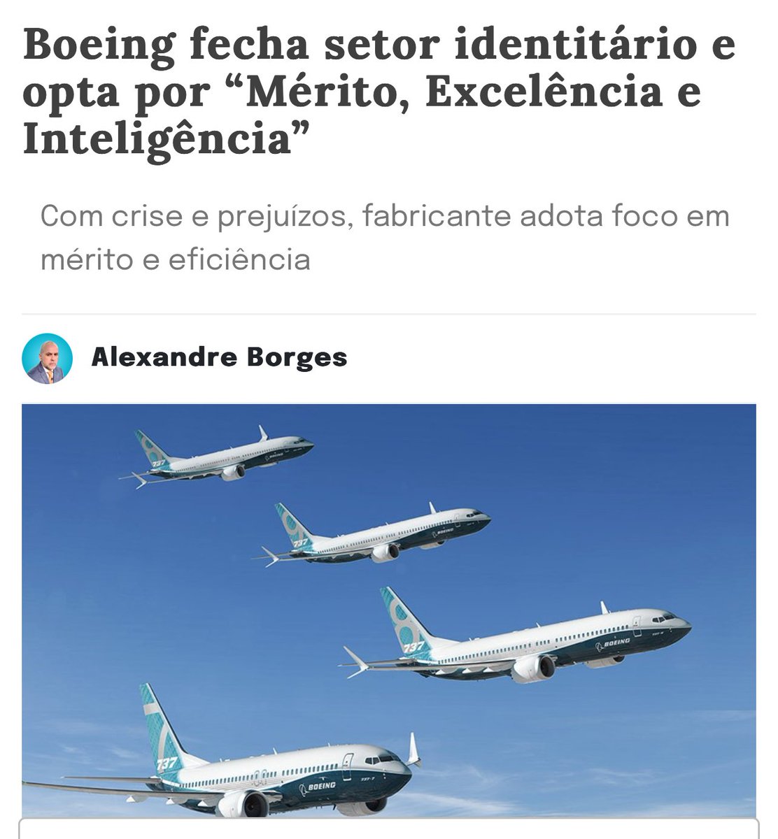 RafaelFontana's tweet photo. As agências de comunicação e publicidade estão perdidas, porque 99% dos seus profissionais são de esquerda, wokes.
Ou de extrema-esquerda.
Resumindo, não compreendem o mundo real.

- Explico:
Existe uma grande mudança no mundo corporativo, e não é por causa de Trump, mas sim motivado pelas milhões de pessoas que o colocaram lá.

Neste momento, mais de 100 milhões de norte-americanos estão otimistas e apoiam as decisões da nova administração.

No mundo, somando indianos, brasileiros, europeus, africanos, canadenses, australianos, latinos e asiáticos, mais de 1 BILHÃO de seres humanos anseiam pelas mudanças que já começaram.

- E as agências?
Estão batendo cabeça, sobretudo as brasileiras.
Vivem em um mundo ideológico e irreal, onde só se fala de inclusão (divisão), gênero (destruição das famílias) e mudança climática (enquanto a incompetência da esquerda reduziu Los Angeles a cinzas).

As grandes corporações já perceberam o erro dos últimos anos e começaram a corrigir suas rotas.

O Washington Post, no pior momento de sua história, está contratando jornalistas e editores conservadores.

As agências não defendem a diversidade?
Por que não contratam cristãos, pessoas competentes, heterossexuais, homens e mulheres capazes de oferecer um trabalho de qualidade?

Ora, basta de tanta hipocrisia.
Ou as agências mudam, ou a perda será imensa, em alguns casos, irreversíveis.