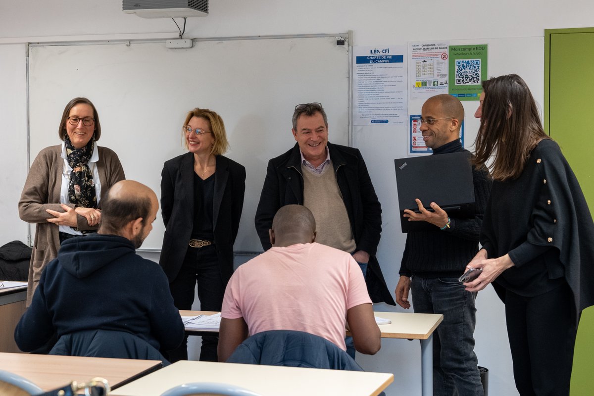 [FORMATION]

⚡ Aujourd’hui avait lieu le bilan de mi-parcours de la #formation Titre professionnel d’électricien d’équipement du bâtiment sur le campus de Paris. 

👉 En savoir plus : lea-cfi.fr/actualites/un-…