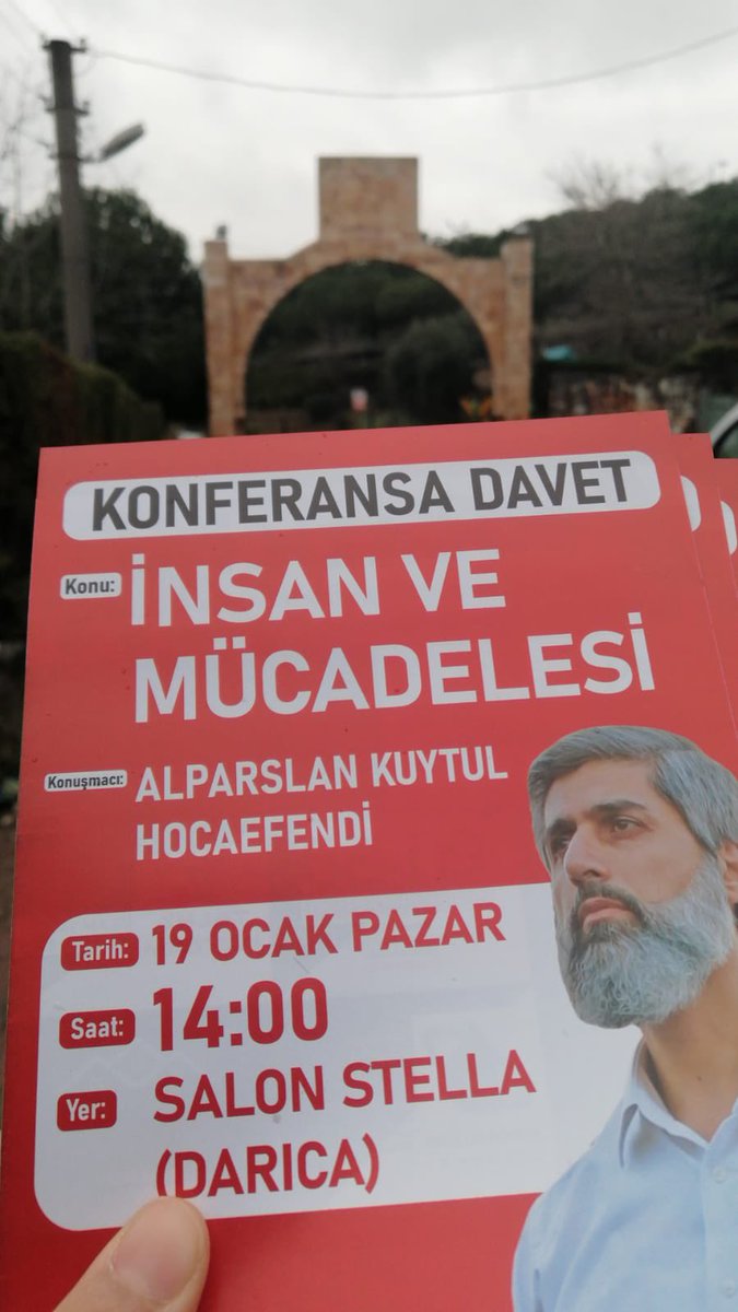 Kocaeli Konferansa Hazırlanıyor✨ 

Pazar günü yapacağımız konferansımız için sokak sokak, cadde cadde davete devam ediyoruz. Rabbim, senin rızan için gerçekleştireceğimiz bu konferansımızı hayırlara vesile kıl.🤲🏻

BursaKocaeli Konferansları
#FurkanKonferansları