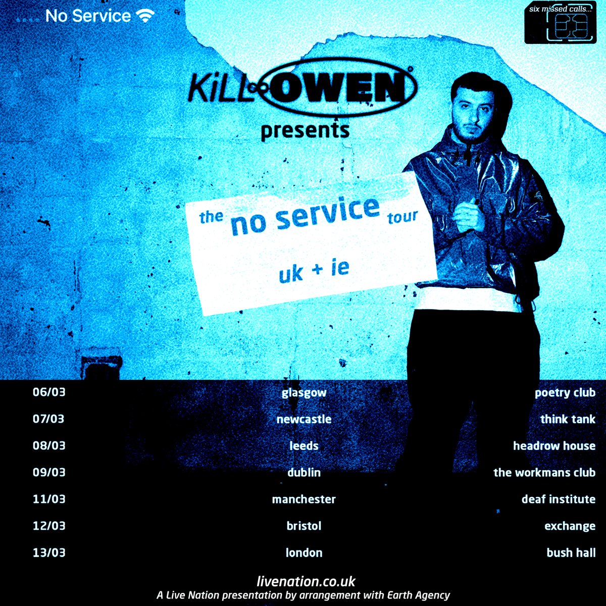 Rapper <a href="/KiLLOWEN_/">KiLLOWEN ∞</a> is here in March // Grab your tickets now at hdfst.uk/e118700