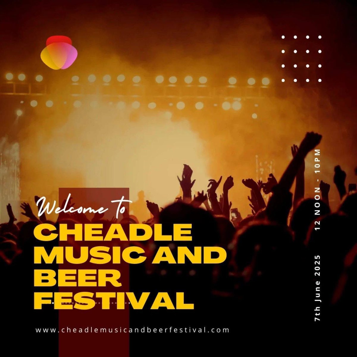 🚨 HUGE ANNOUNCEMENT 🚨

Cheadle Town will be hosting a music and beer festival this summer! 🎶 🍺 

The event will be held at The Ground Up Solutions stadium on the 7th of June and it will be a fantastic community event, we hope to see thousands through the gate for an