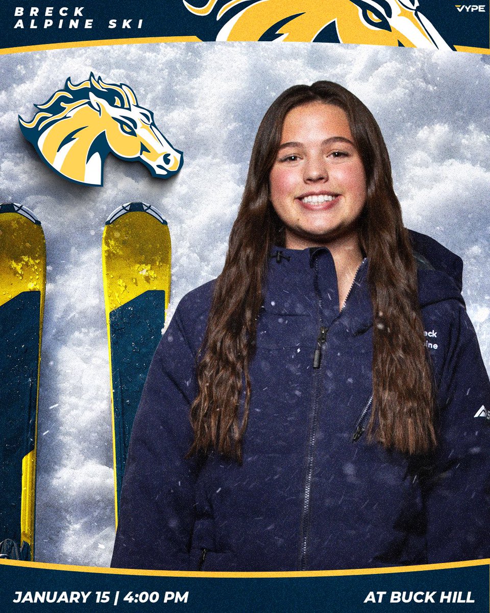 BreckAthletics's tweet photo. Good luck to #BreckAS today at Buck Hill! https://t.co/XguWD2Dan3