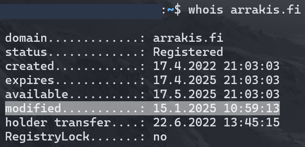 pcaversaccio's tweet photo. arrakis[.]fi domain fully compromised. Please stay away and do not interact with the Arrakis UI nor Arrakis links! https://t.co/6H3b97LevC