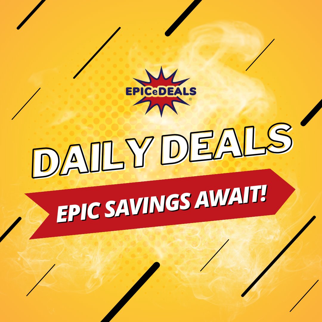 EPICeDEALS's tweet photo. Epic savings await you! From daily deals to exclusive offers, EPICeDEALS makes shopping an experience you’ll love! Get the best for less today. 🛒🎉

💻 - https://t.co/T5lwLNtLts

#EPICeDEALS #deals #discounts #freebies #free #vendors #buyers #onlineshopping #shopping #ecommerce https://t.co/8ibrqVTwQt