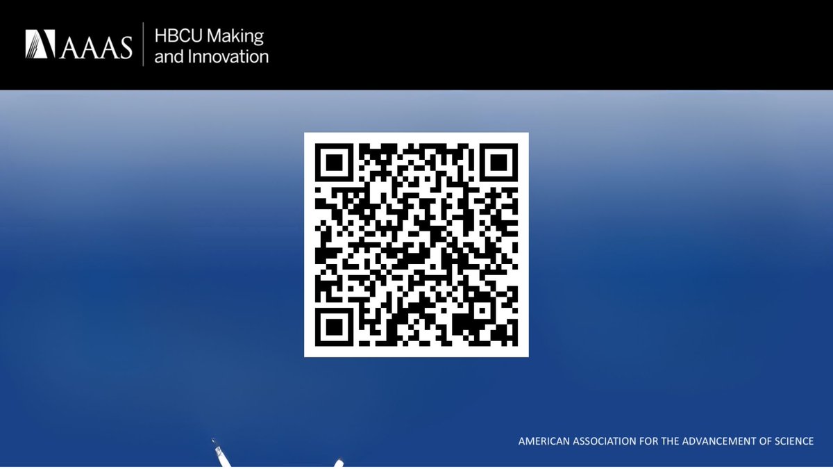 AAAS HBCU Making & Innovation tweet media