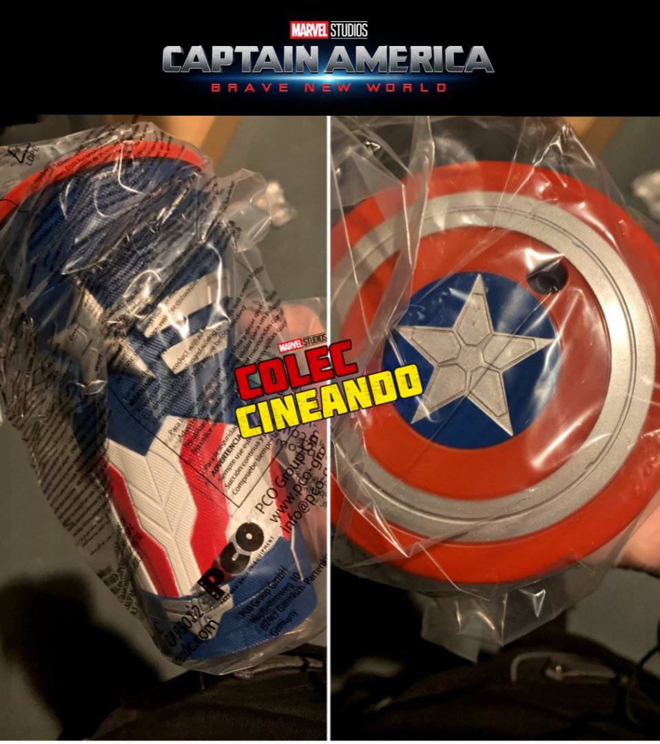 Coleccineando1's tweet image. Chequen el vaso de #captainamericabraveneworld que venderán en cines de EU, y tiene su tapita de escudo😱 

No sé preocupen, aquí en México también tendremos Coleccionables.😎
#popcornbucket #cinemex #cinemark #AMCTheatres #cinepolis