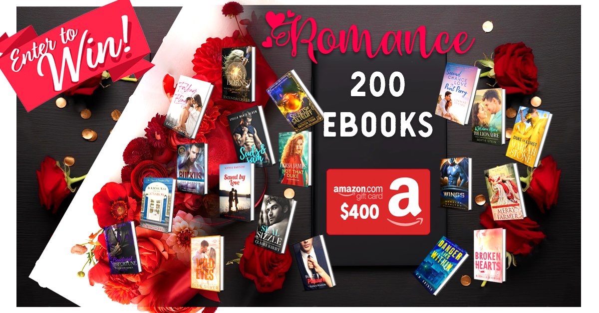 💝ROMANCE 💓 ROMANCE 💘ROMANCE
📚Searching for your next favorite romance read?​ You're invited to enter our Ultimate Romance Giveaway. Win our Special Romance Pack (Worth Over $1000)
❤️200 Romance eBooks❤️
🎁$400 Amazon Gift Card🧧
bookthrone.com/january-viral-…
#romancebookstagram