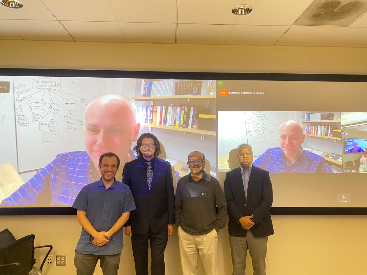 I'm a little late in posting this, but I'm excited to announce that I've defended!

Thank you to my PhD Committee <a href="/snikolaidis19/">Stefanos Nikolaidis</a> <a href="/togelius/">Julian Togelius</a> <a href="/gauravsukhatme/">Gaurav Sukhatme</a> and S.K. Gupta!

I have no idea what's next, but I'm feeling optimistic about the future.