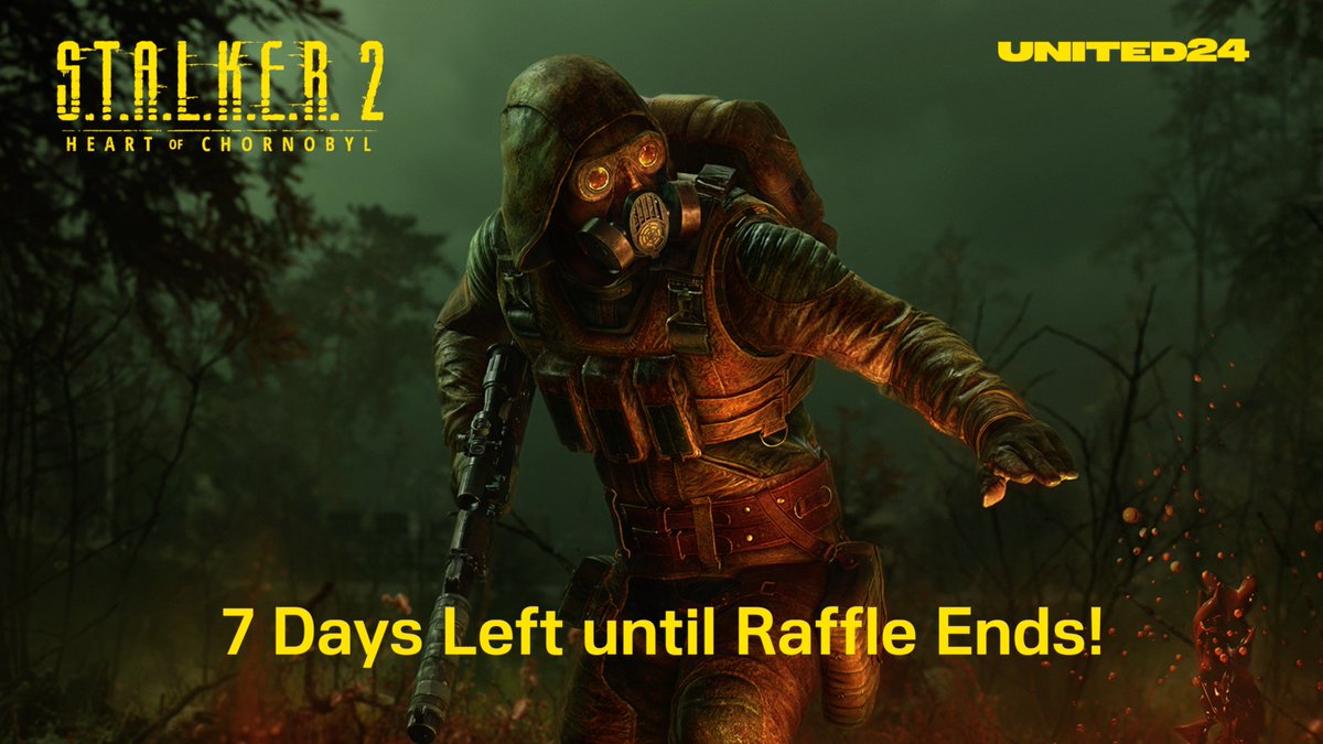 stalker_thegame's tweet photo. Reminder, stalkers!

Together with the fundraising platform, @U24_gov_ua, we are raising funds for generators to power Ukrainian schools, so that children can continue learning despite power outages. All the participating stalkers have the chance to not only bring back the electricity for schools, but also win unique prizes.

You have a chance to get:
➡️ Unique branded dosimeters
➡️ S.T.A.L.K.E.R. 2: Heart of Chornobyl Ultimate 
➡️ Edition bundles with artifacts and souvenirs
➡️ S.T.A.L.K.E.R. 2: Heart of Chornobyl gamekeys
➡️ Limited-edition S.T.A.L.K.E.R. 2 x UNITED24 T-shirts

There is not much light in the Zone, and we are used to it. But kids on a Main Land should never experience such things. Thank you for your support!

➡️ https://t.co/mVSYX3DZu5