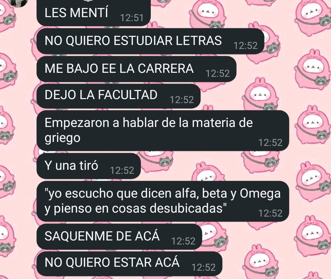 estoy llorando de risa de rodillas hace más de quince minutos